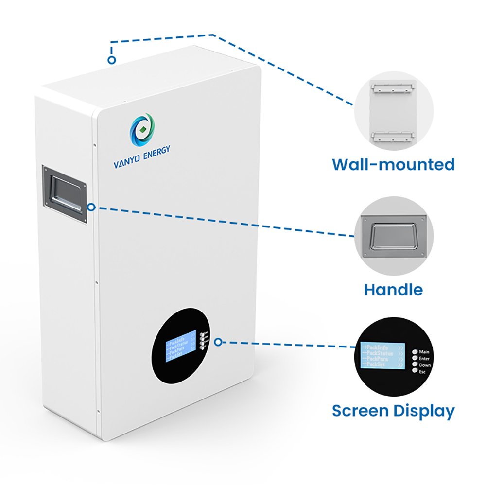 VANYO ENERGY 5kWh 51.2V 100Ah LiFePO₄ Lithium Battery - Image 3