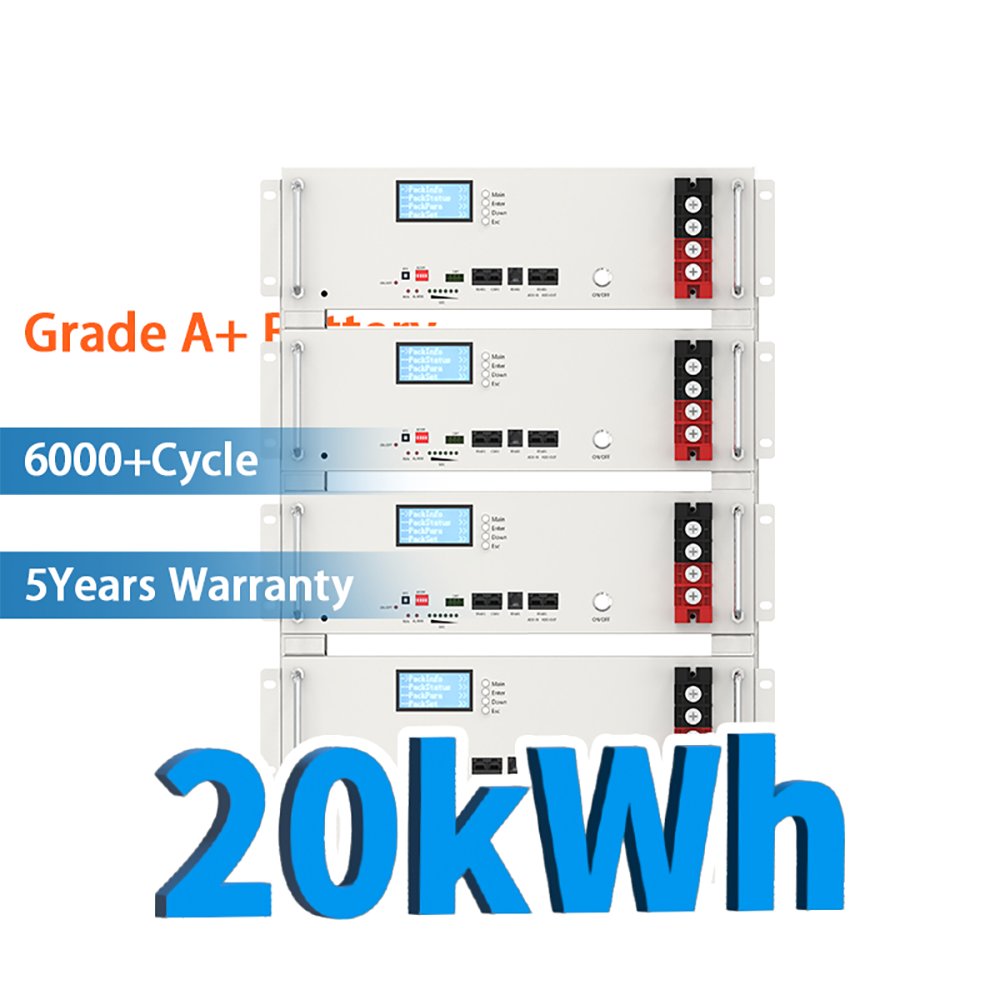 Vanyo Energy 20KWH LiFePO₄ (LFP) Rack Mounted Lithium Battery Energy Storage System - Image 3