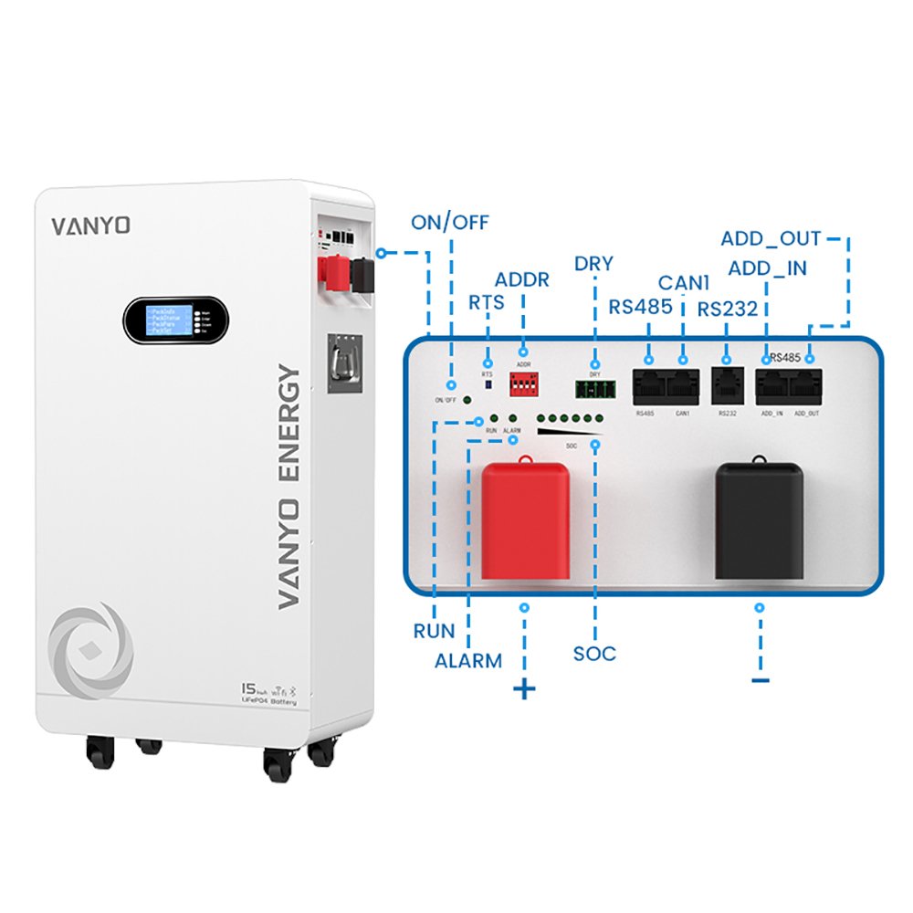 VANYO Energy 48V 15kWh 314Ah LiFePO₄ Battery - Image 8
