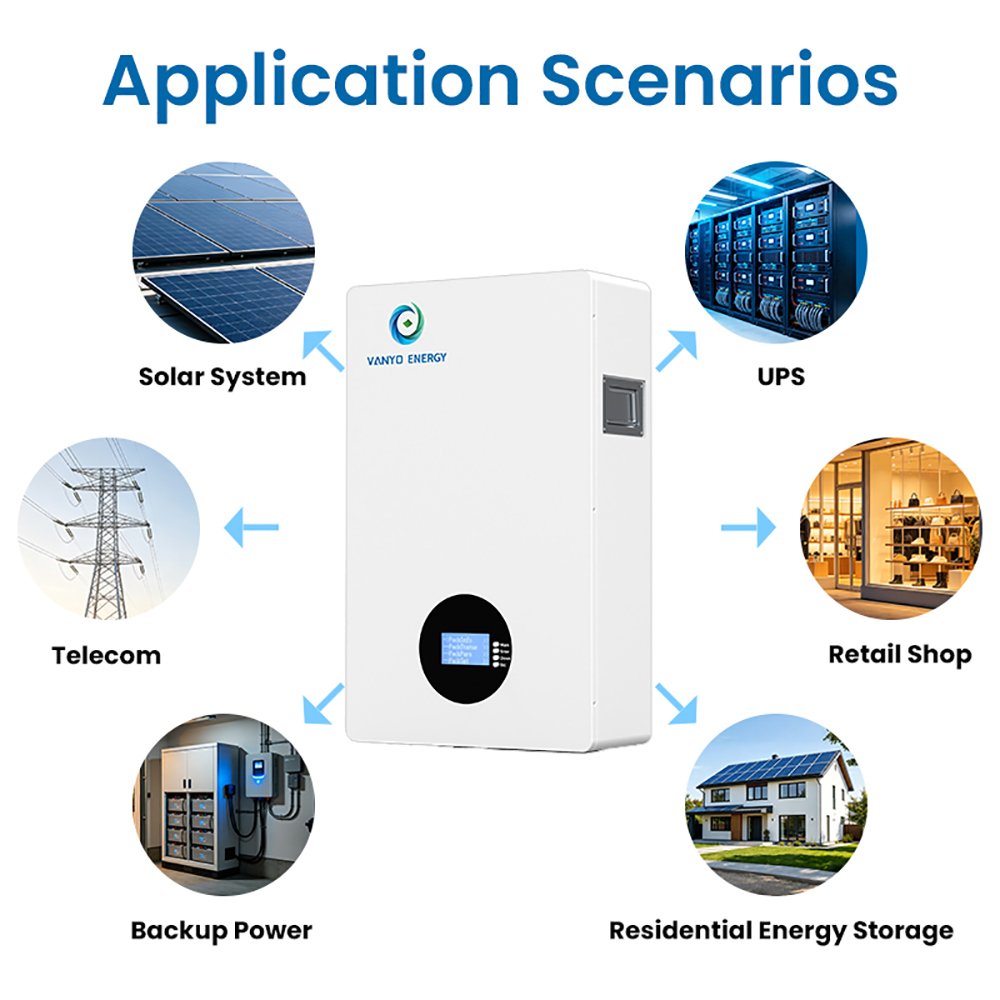 VANYO ENERGY 5kWh 51.2V 100Ah LiFePO₄ Lithium Battery - Image 7