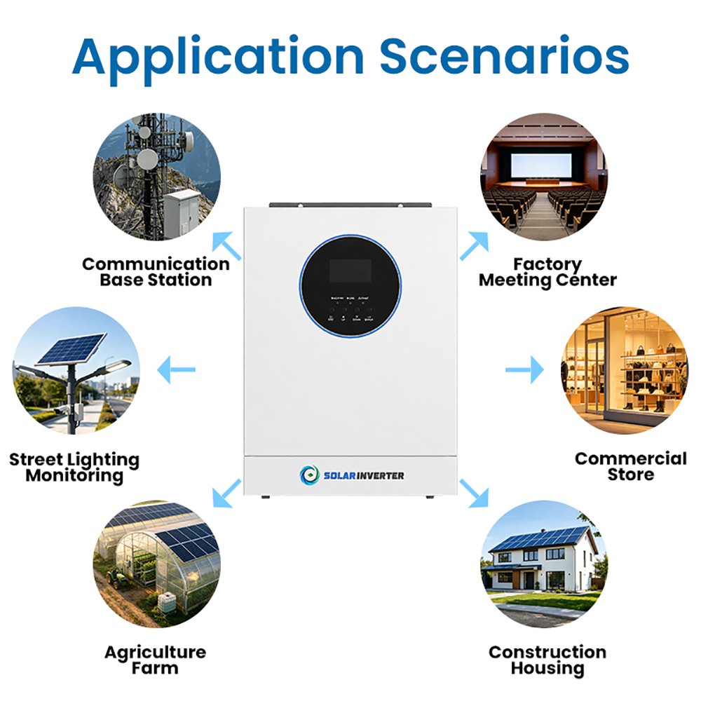 VANYO ENERGY 3kW Hybrid Solar Inverter - Image 2