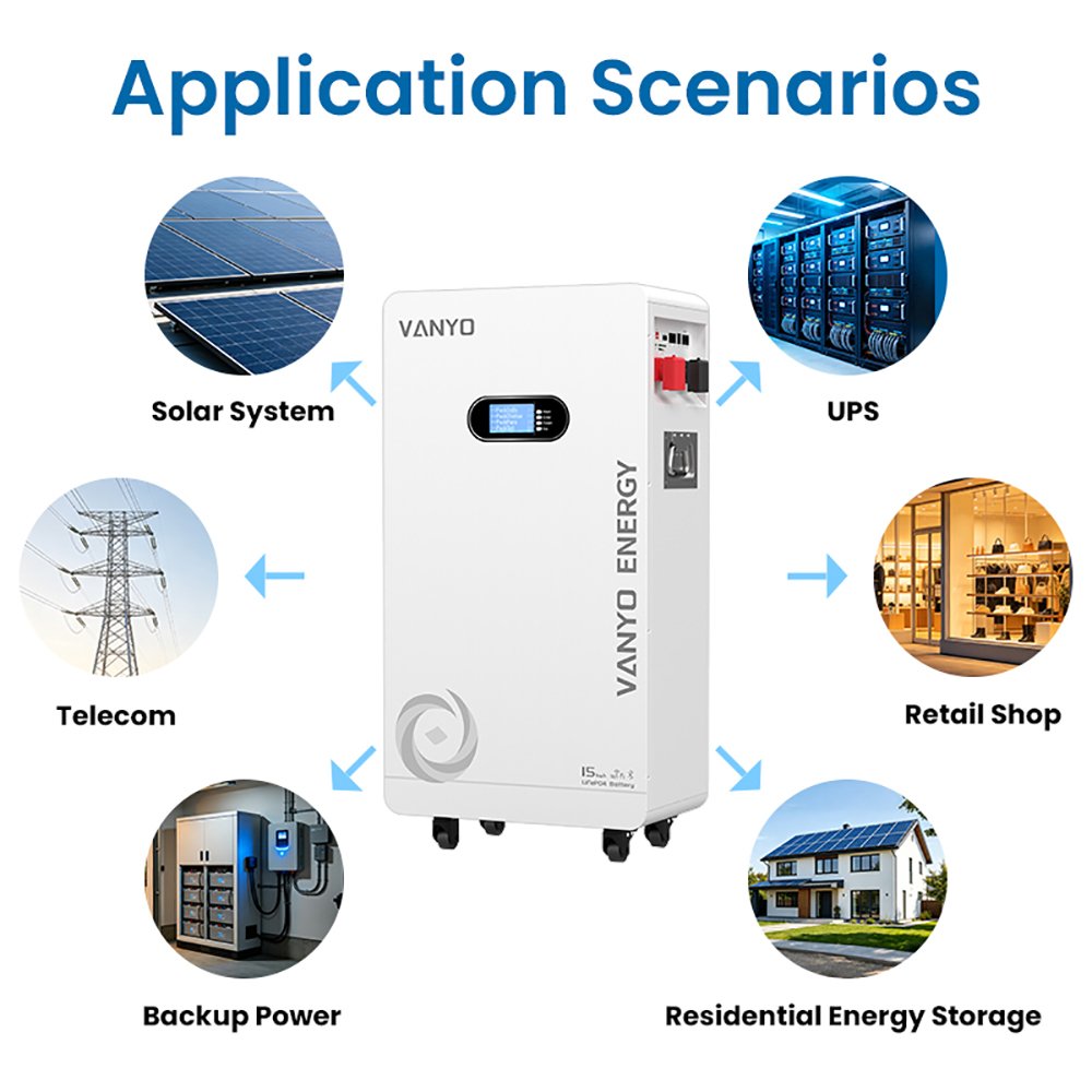 VANYO Energy 48V 15kWh 314Ah LiFePO₄ Battery - Image 3
