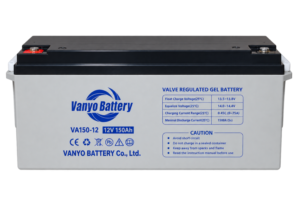 Vanyo VA150-12 12V 150Ah Gel Battery