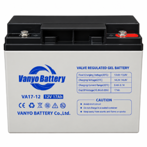 Vanyo VA17-12 12V 17Ah Valve Regulated Gel Battery