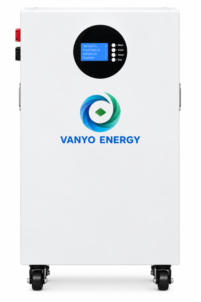 VANYO ENERGY 14kWh 51.2V LiFePO₄ Lithium Battery